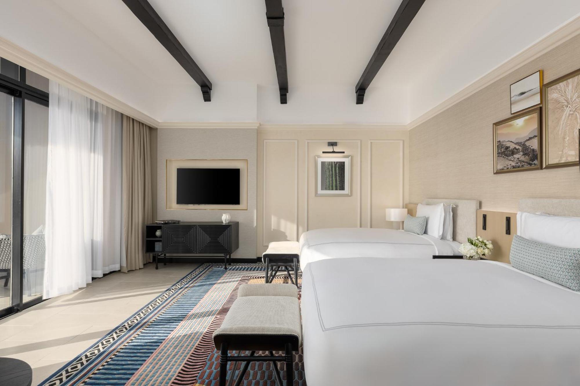 Superior Zimmer mit 2 Queensize-Betten und Meerblick