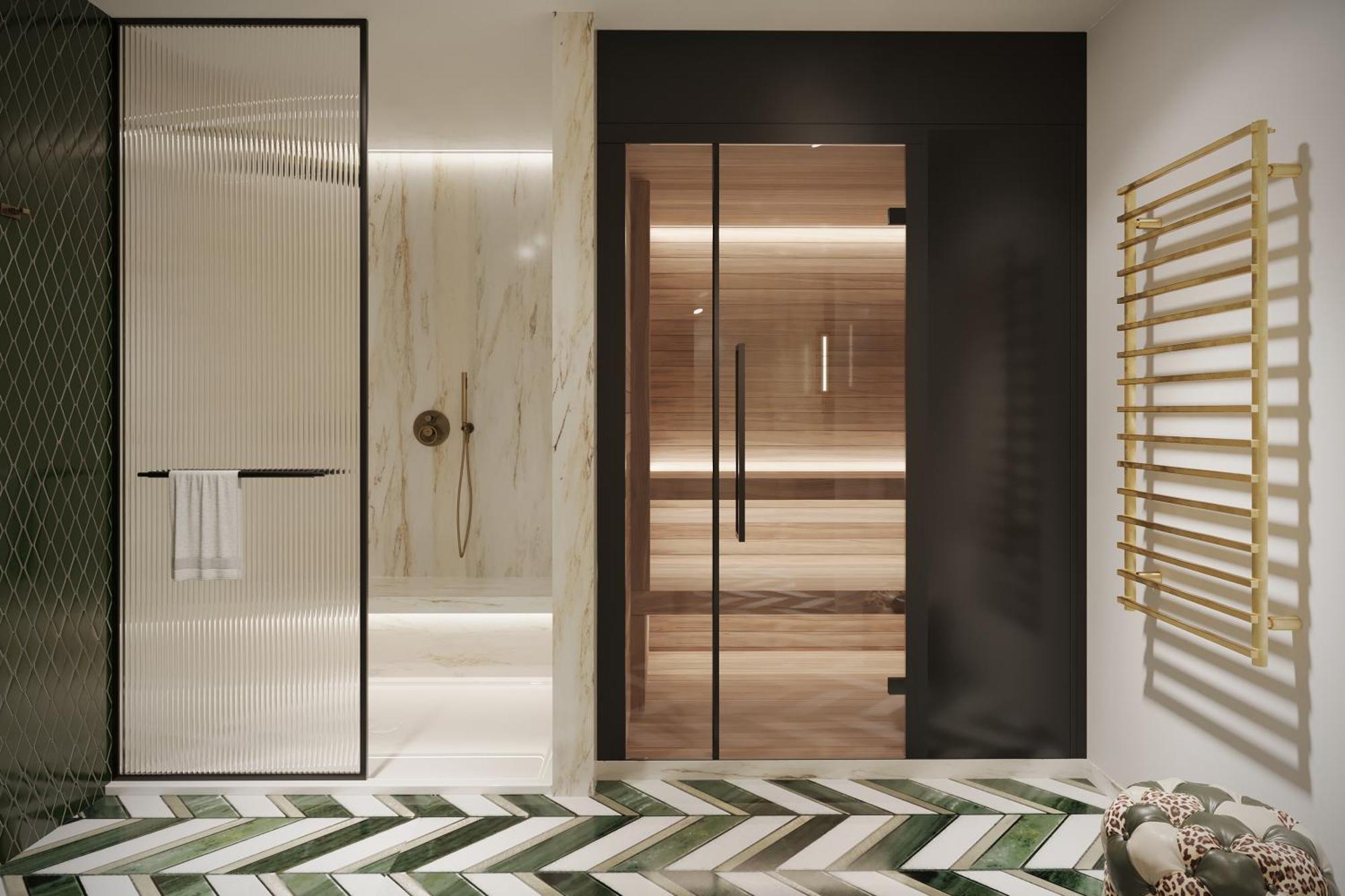 Doppelzimmer mit Whirlpool-Badewanne
