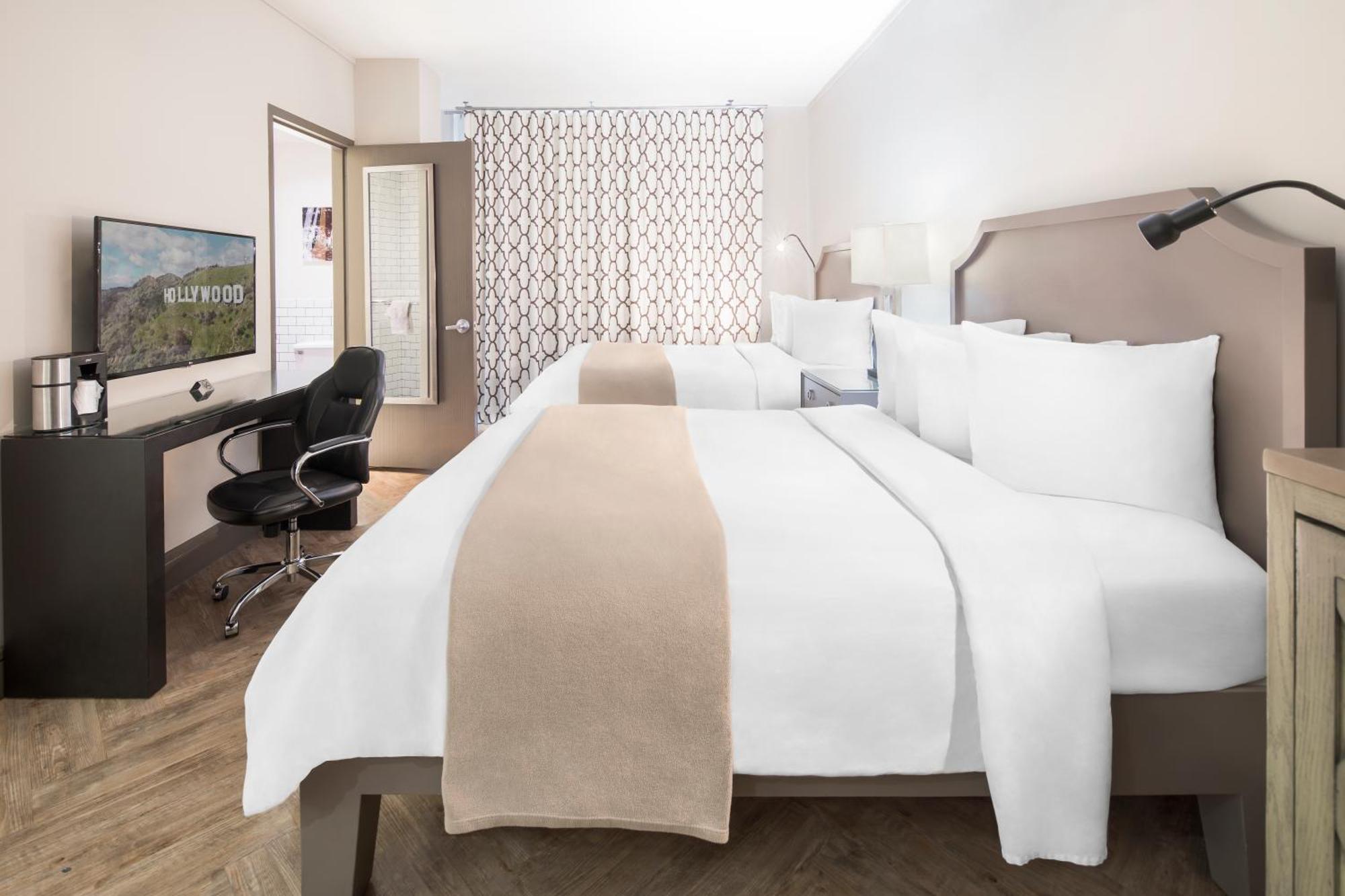 Queen Zimmer mit 2 Queensize-Betten - behindertengerecht