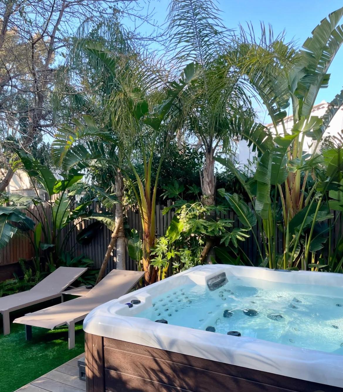 Suite mit Gartenblick