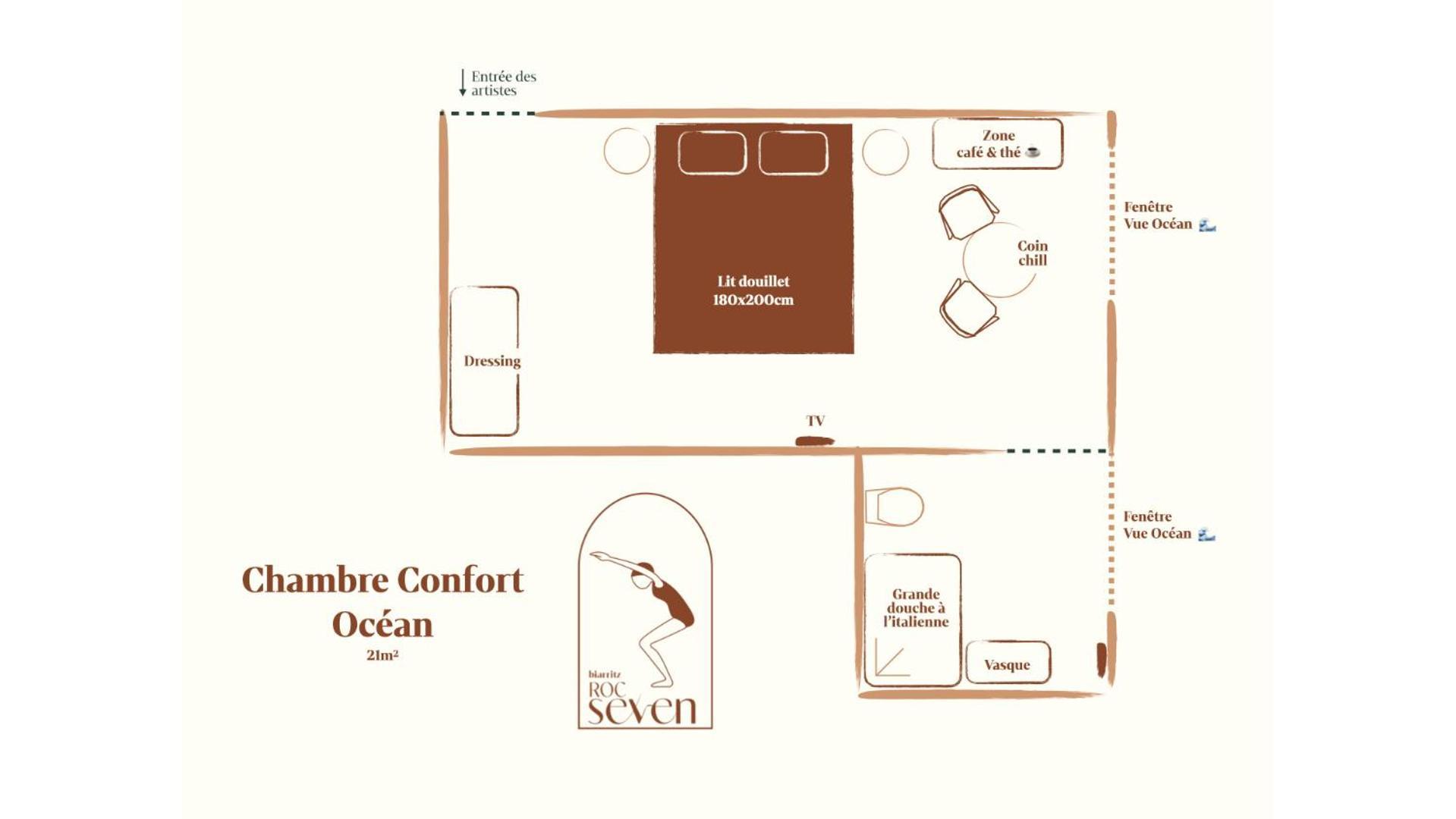 Superior Zimmer mit Kingsize-Bett
