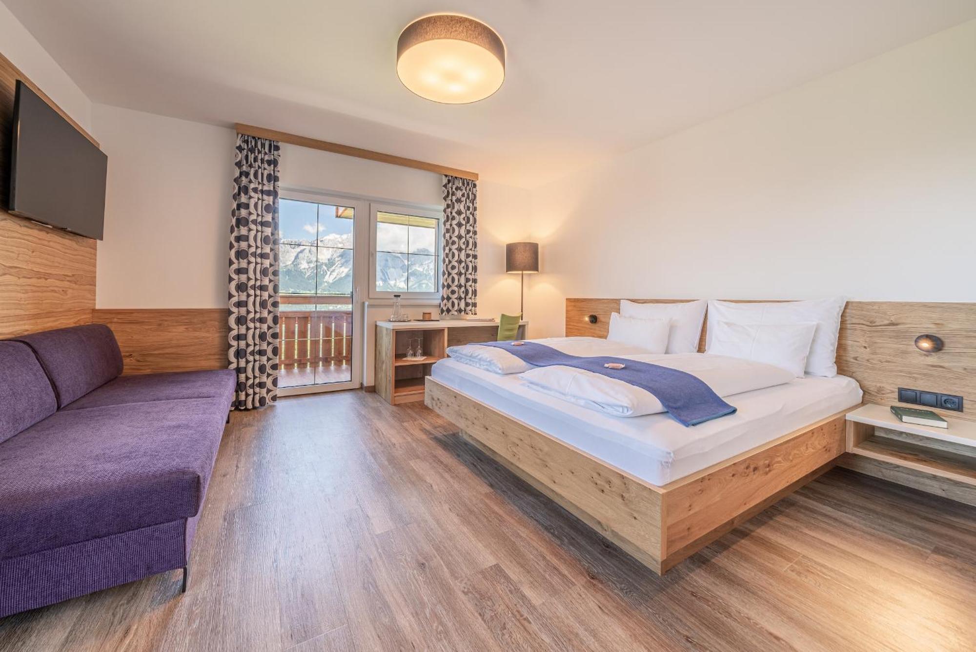 Doppelzimmer mit Bergblick