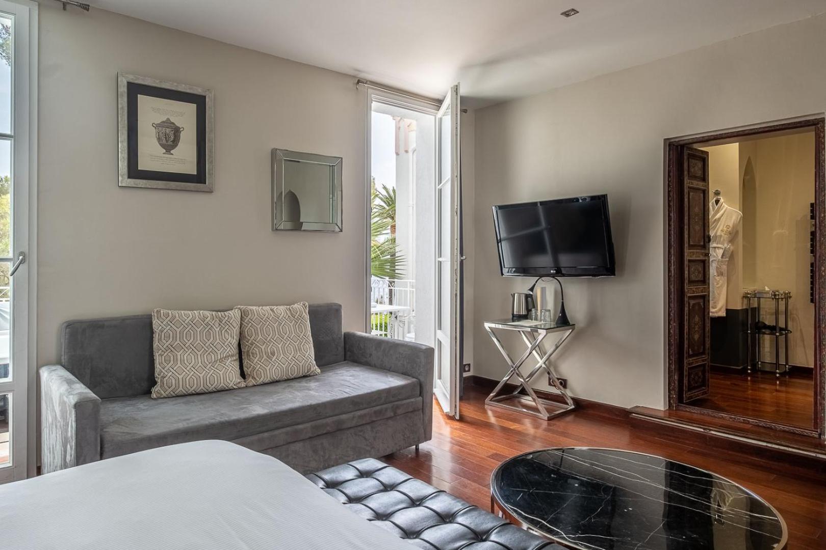 Deluxe Doppelzimmer mit Terrasse, Whirlpool und Meerblick