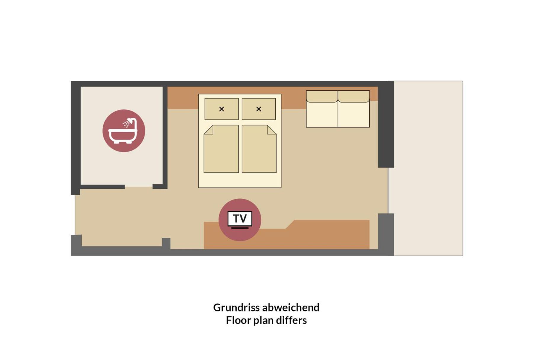 Standard Doppelzimmer Neustift