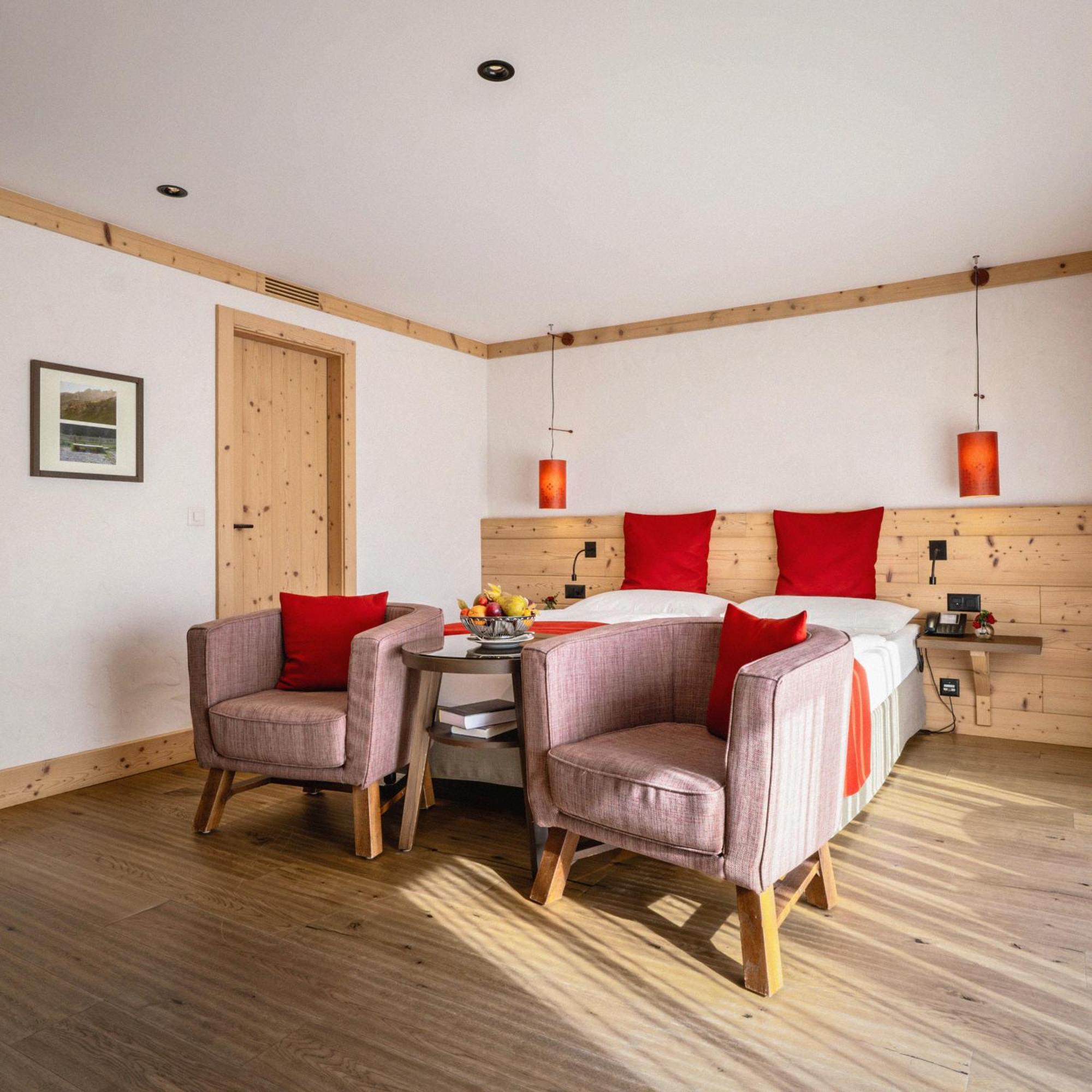 Deluxe Doppelzimmer mit einem Balkon oder einer Terrasse