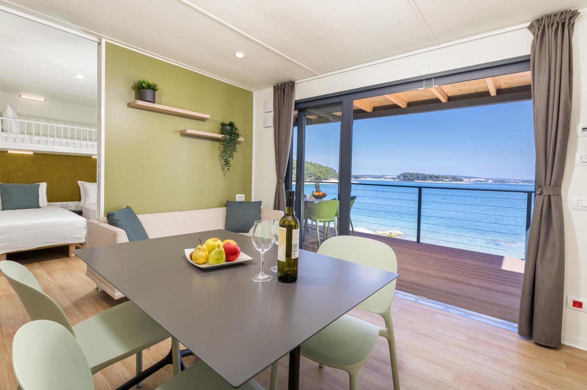 Camping Home in der ersten Reihe am Meer