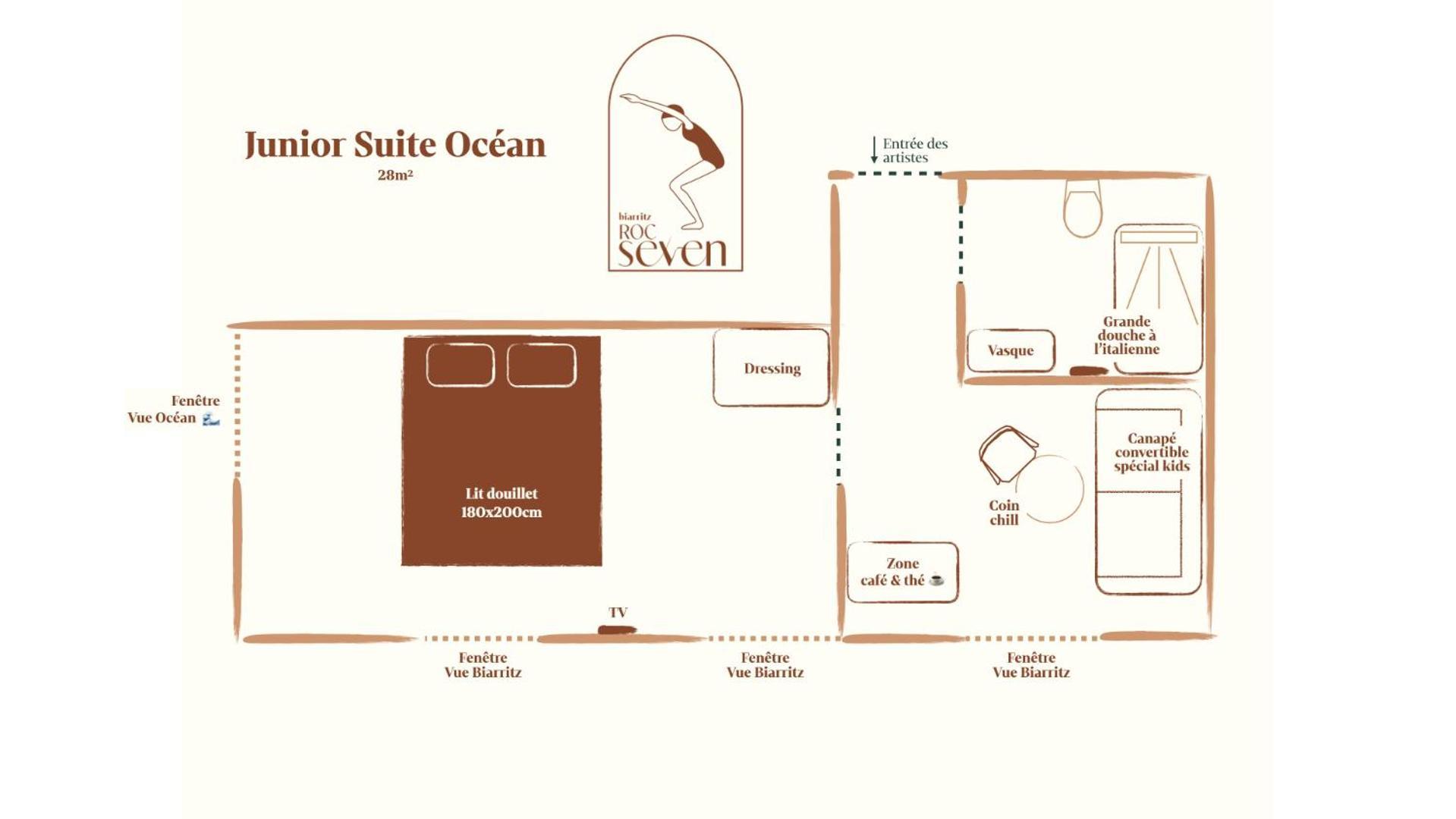 Junior Suite mit Meerblick