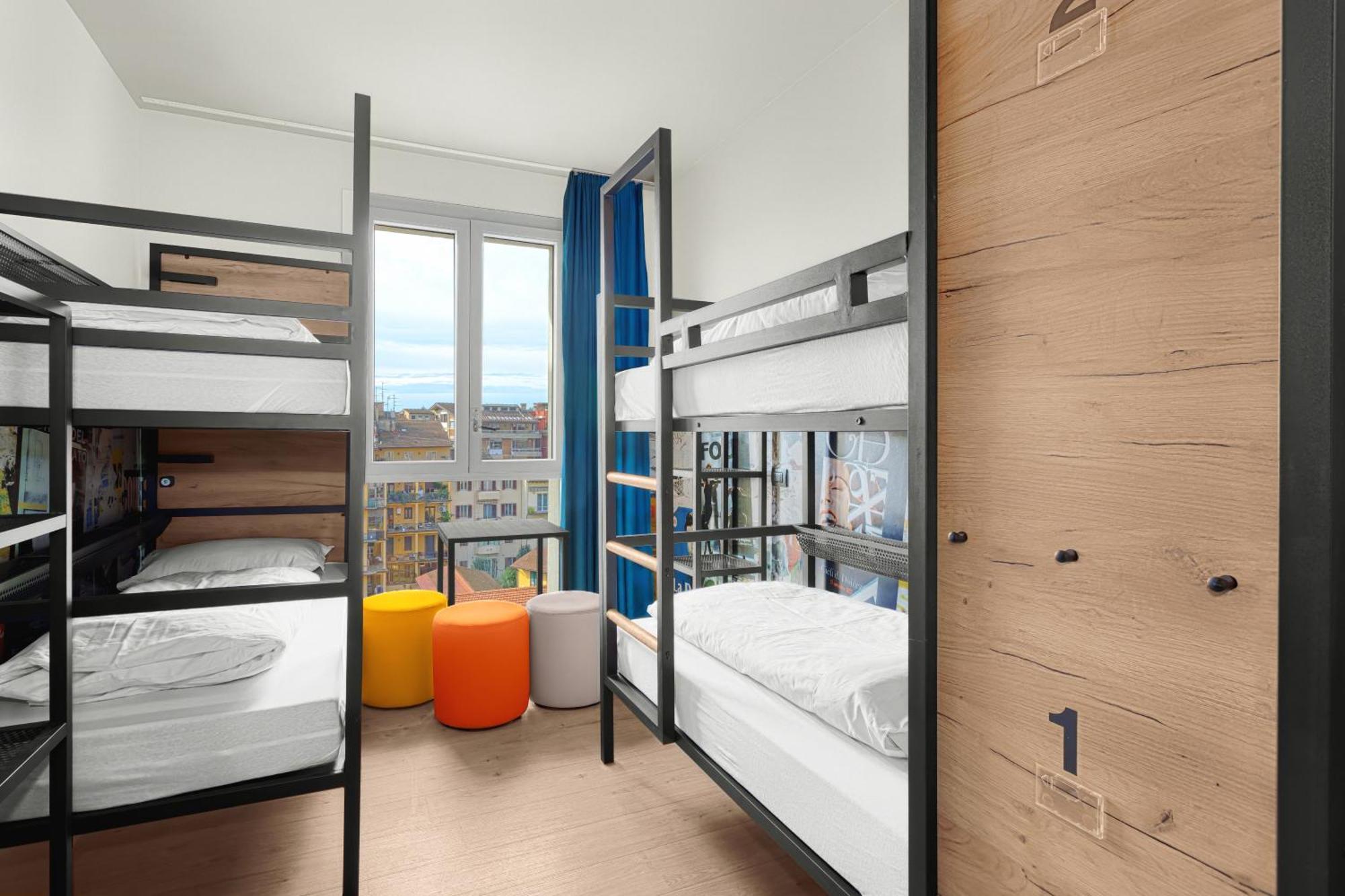 Bett im gemischten Schlafsaal mit 4 Betten