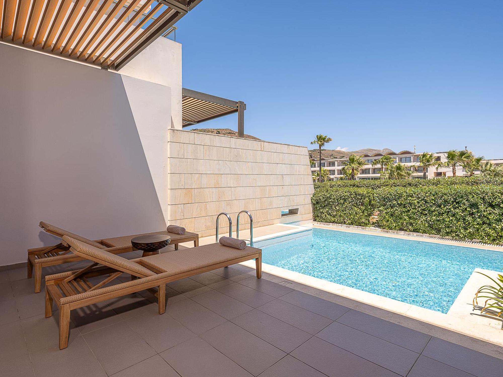 Junior Suite mit privatem Pool