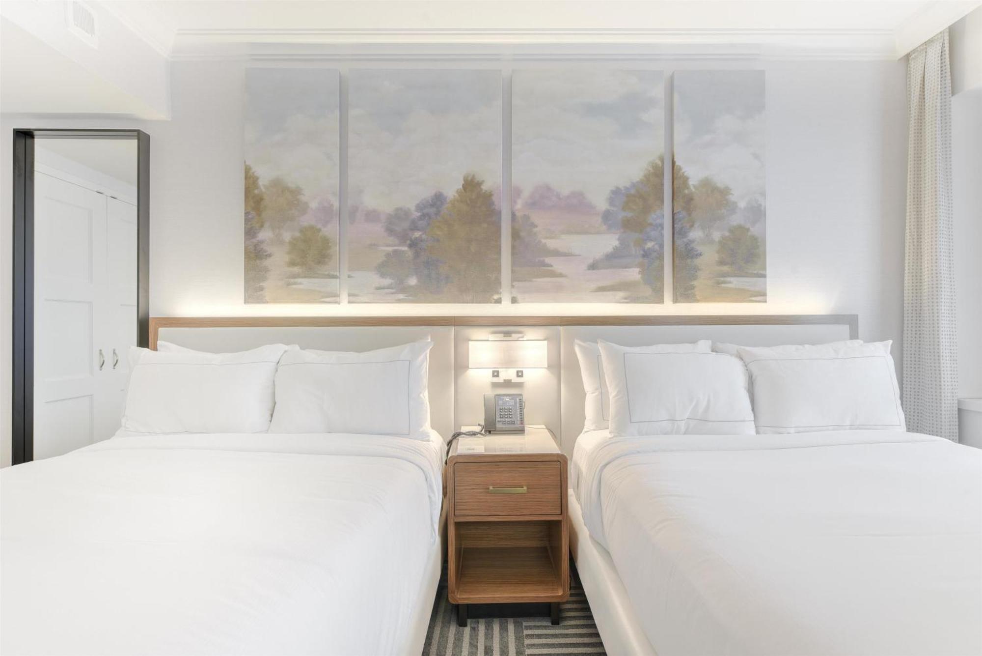 Zimmer mit 2 Queensize-Betten - allergikerfreundlich