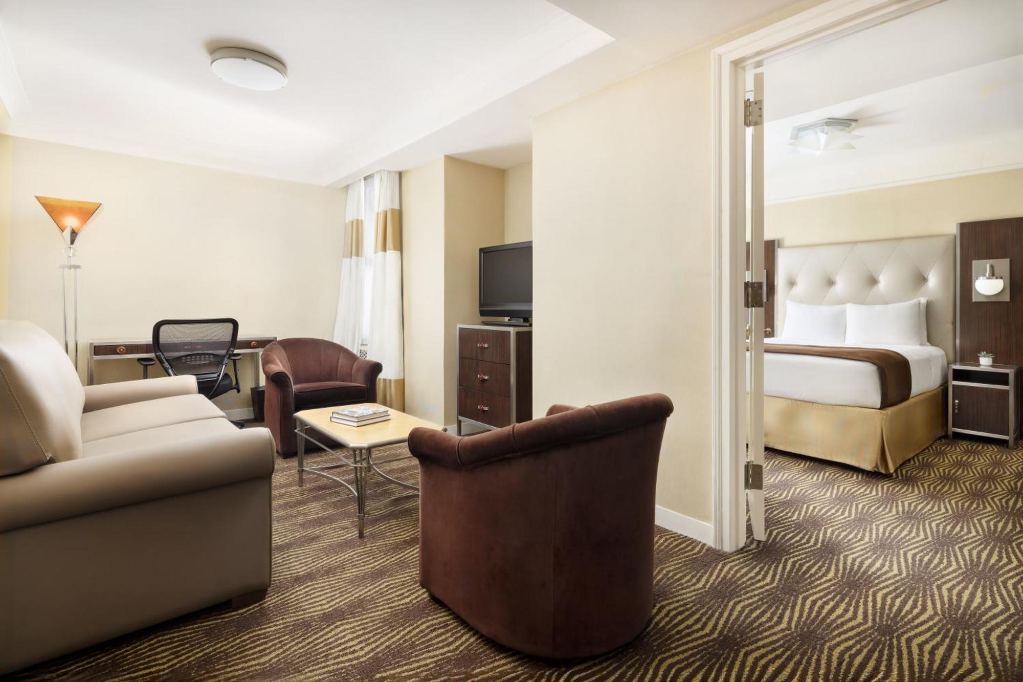 Suite mit Queensize-Bett