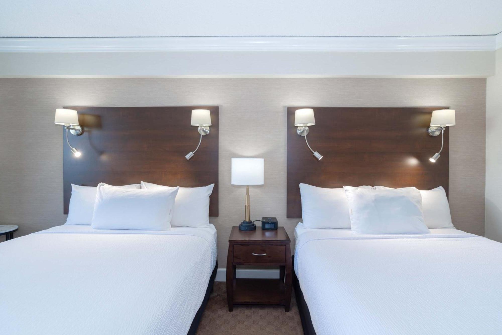 Deluxe Zimmer mit 2 Queensize-Betten und Aussicht – Columbia Tower