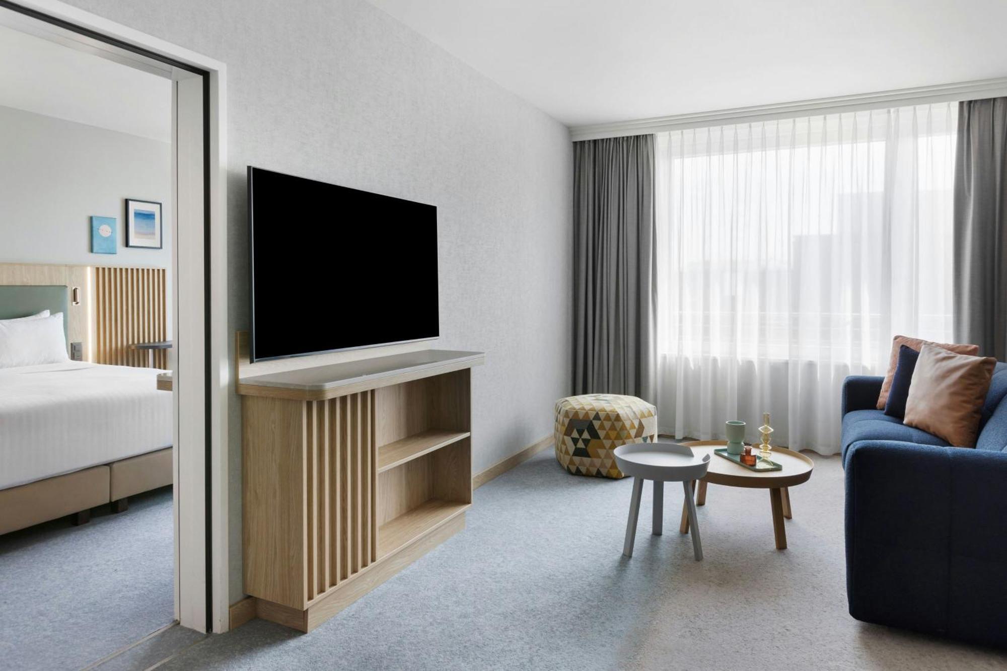 Junior Suite mit 1 Schlafzimmer, Kingsize-Bett und Schlafsofa