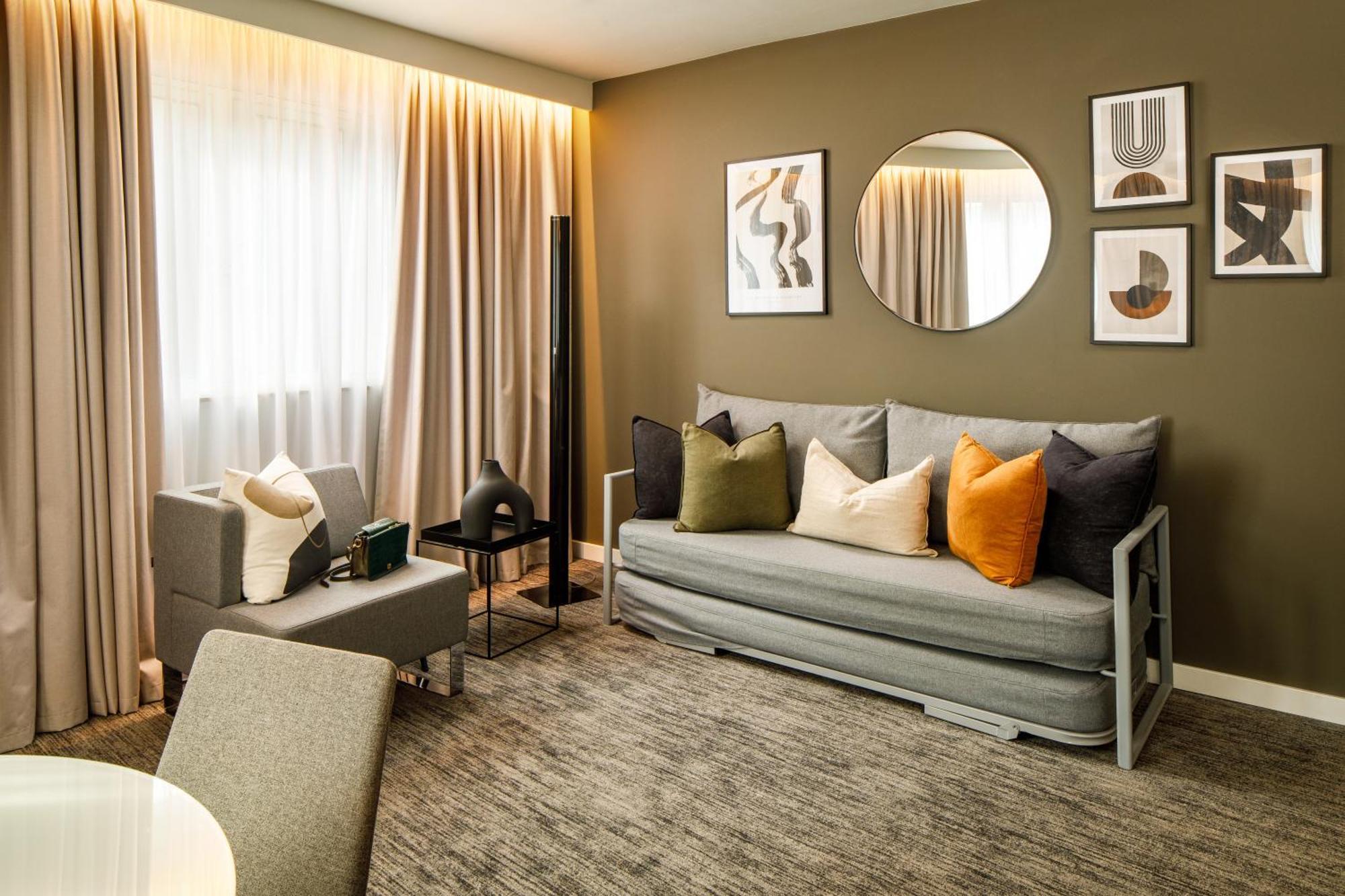 Suite mit Queensize-Bett und Schlafsofa