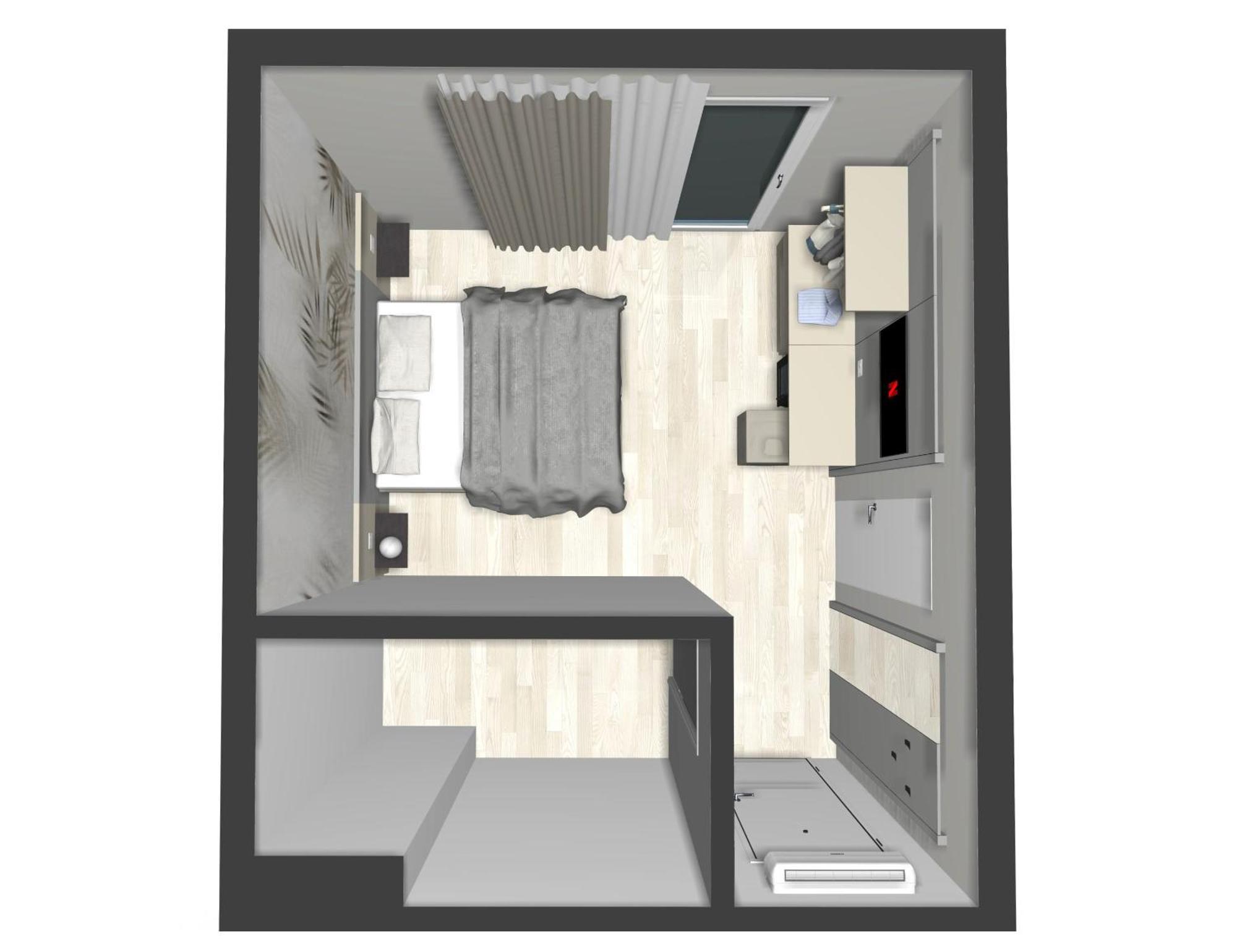 Deluxe Doppel-/Zweibettzimmer