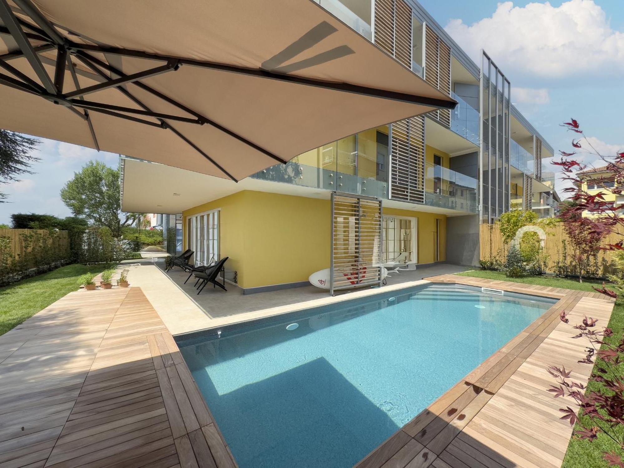 Apartment mit 3 Schlafzimmern und privatem Pool