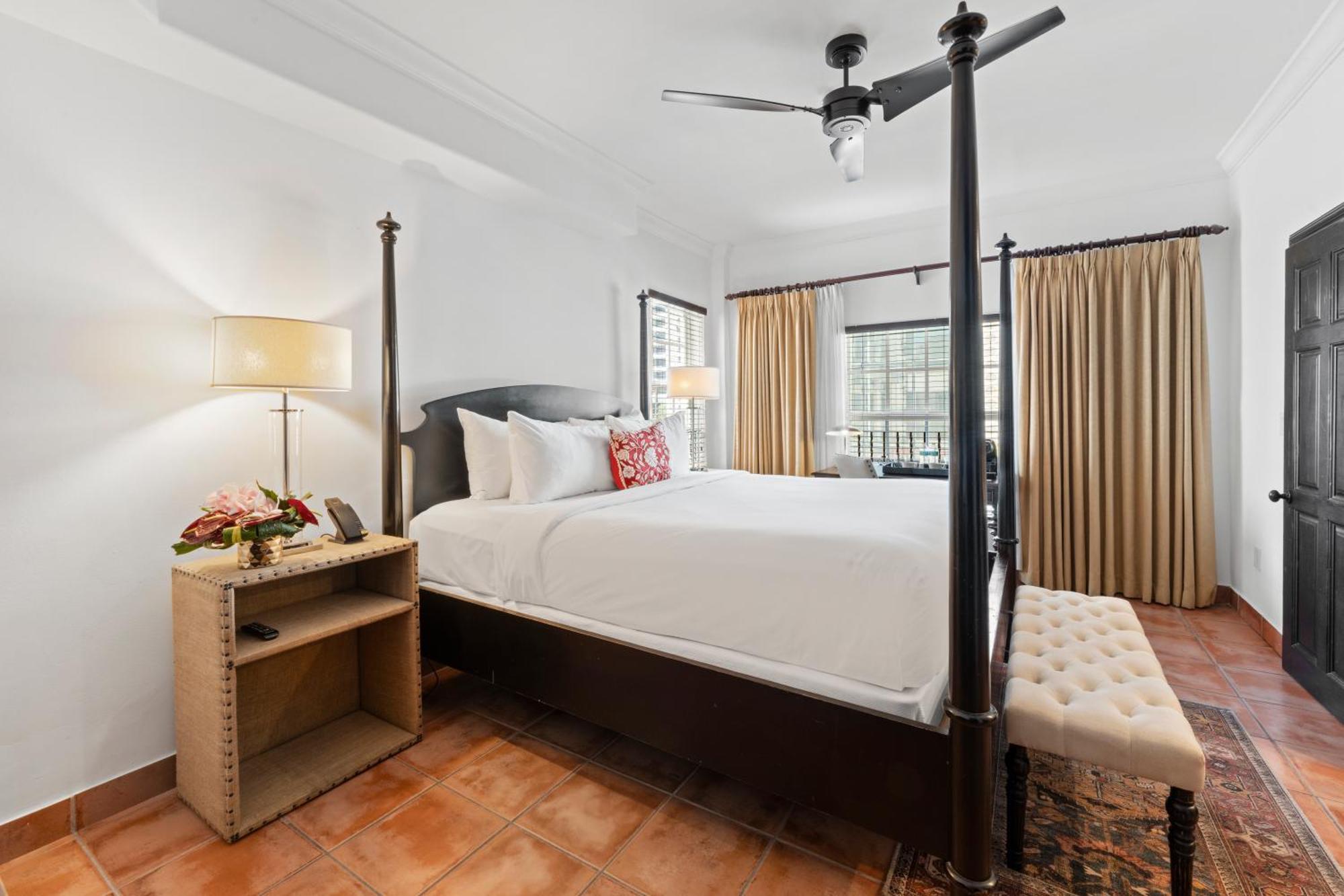 Zimmer Casa mit Kingsize-Bett und Aussicht