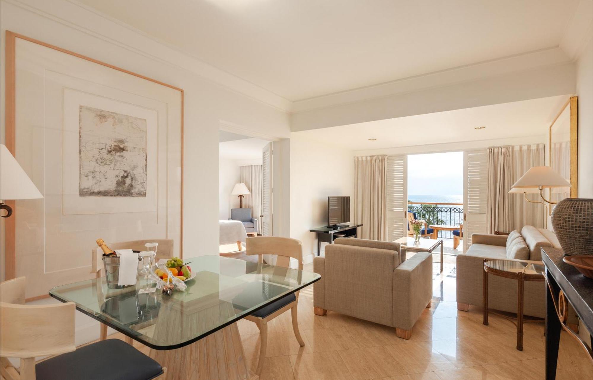Deluxe Suite mit 1 Schlafzimmer und Meerblick