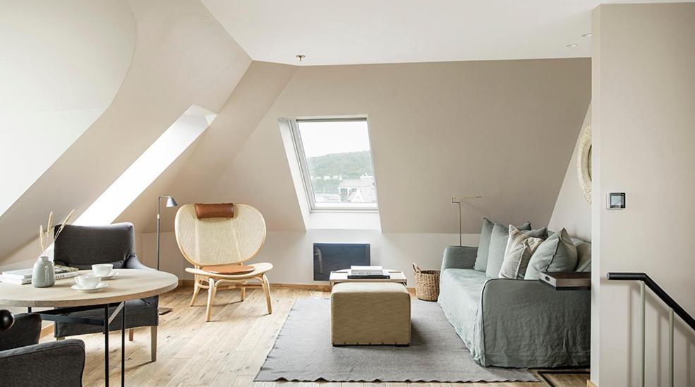 Suite mit Queensize-Doppelbett und Meerblick
