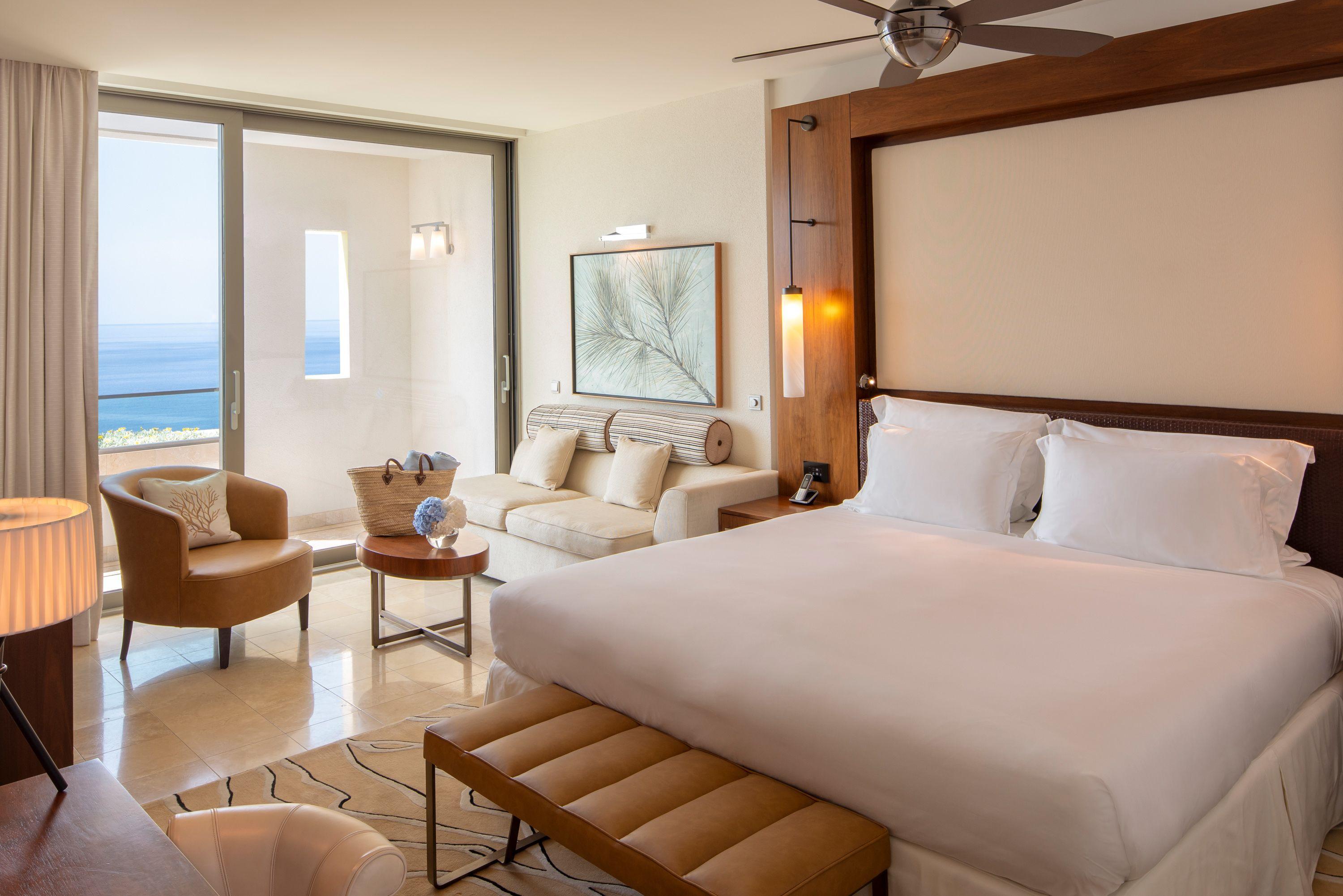 Deluxe Doppelzimmer mit Blick auf das Mittelmeer