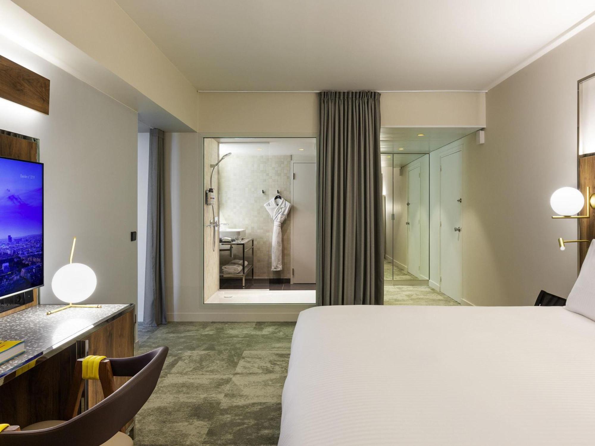 Apartment mit Wohnzimmer und Aussicht