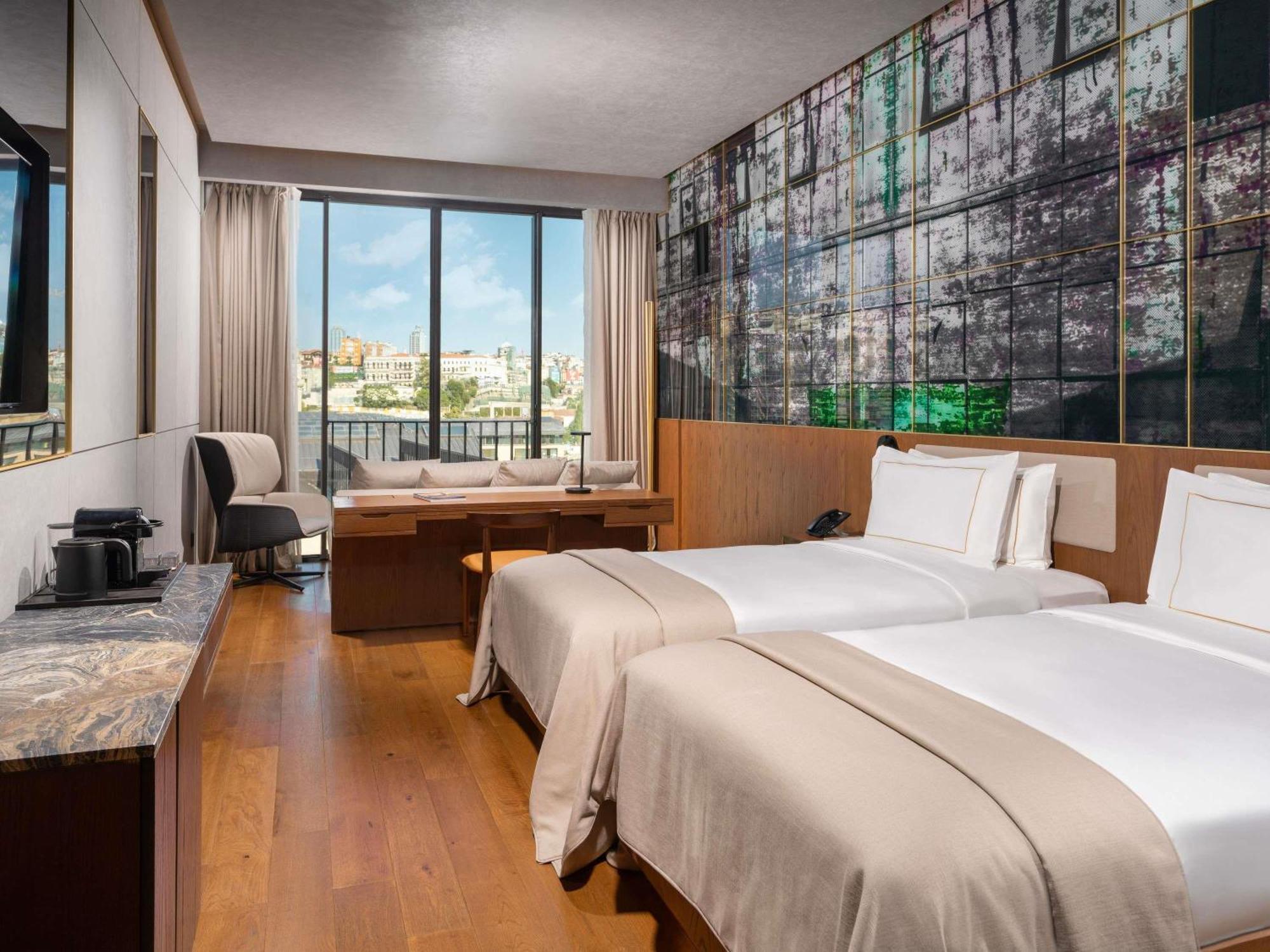 Premium-Zweibettzimmer mit teilweisem Meerblick – Zugang zu Nickelodeon Play