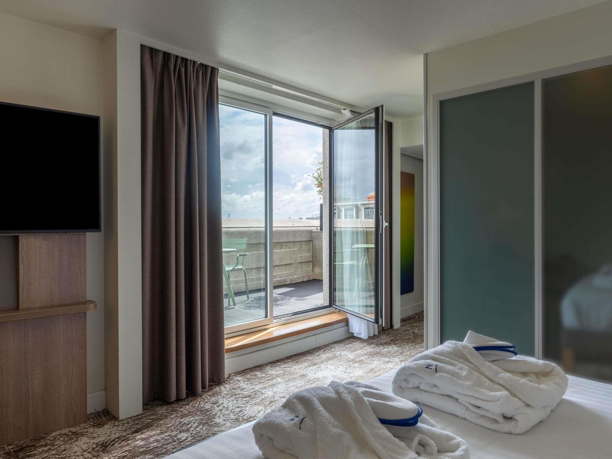 Executive Doppelzimmer mit Queensize-Bett und Terrasse
