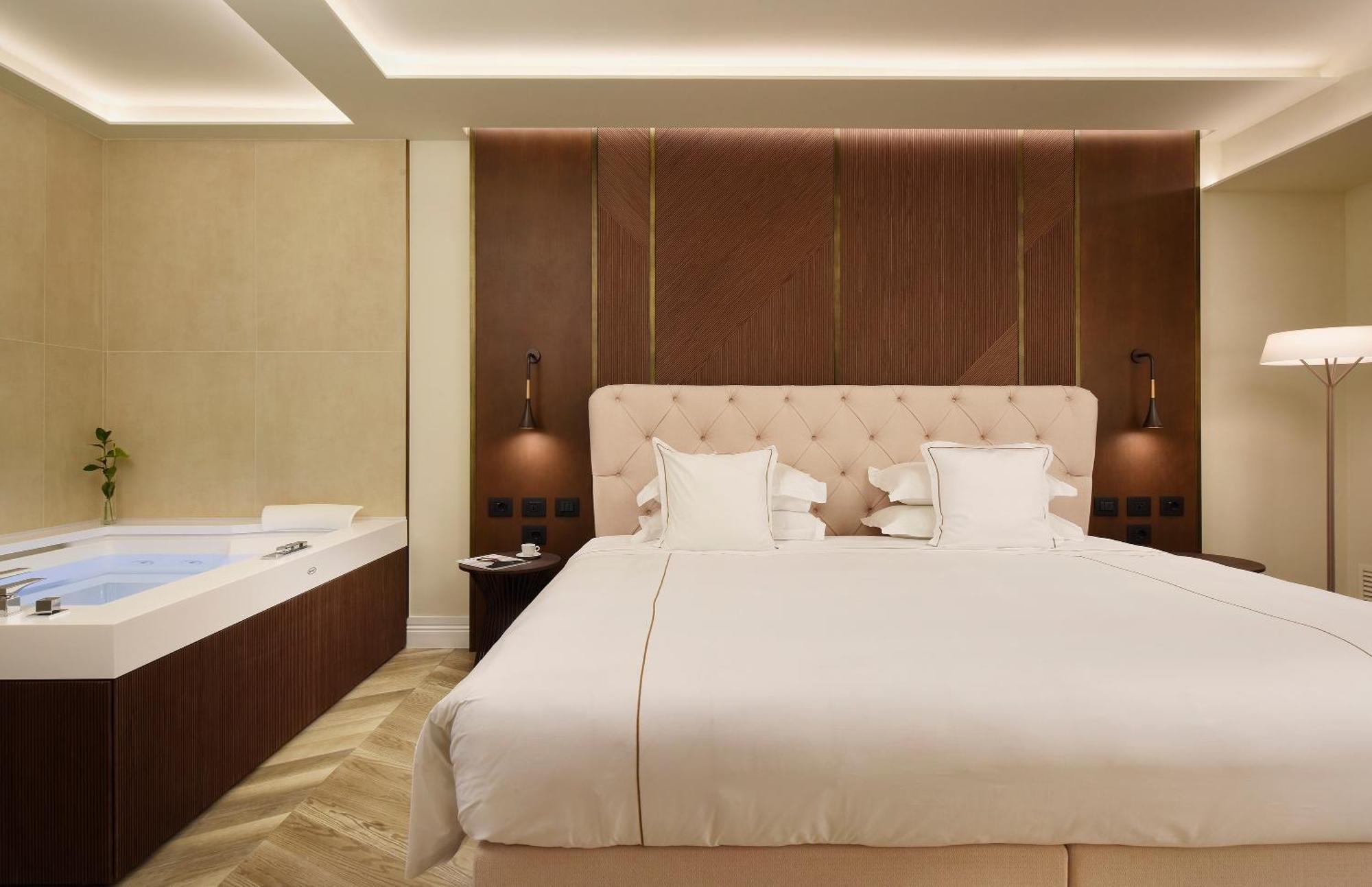 Suite mit 1 Schlafzimmer, Whirlpool, Balkon und ikonischem Panoramablick