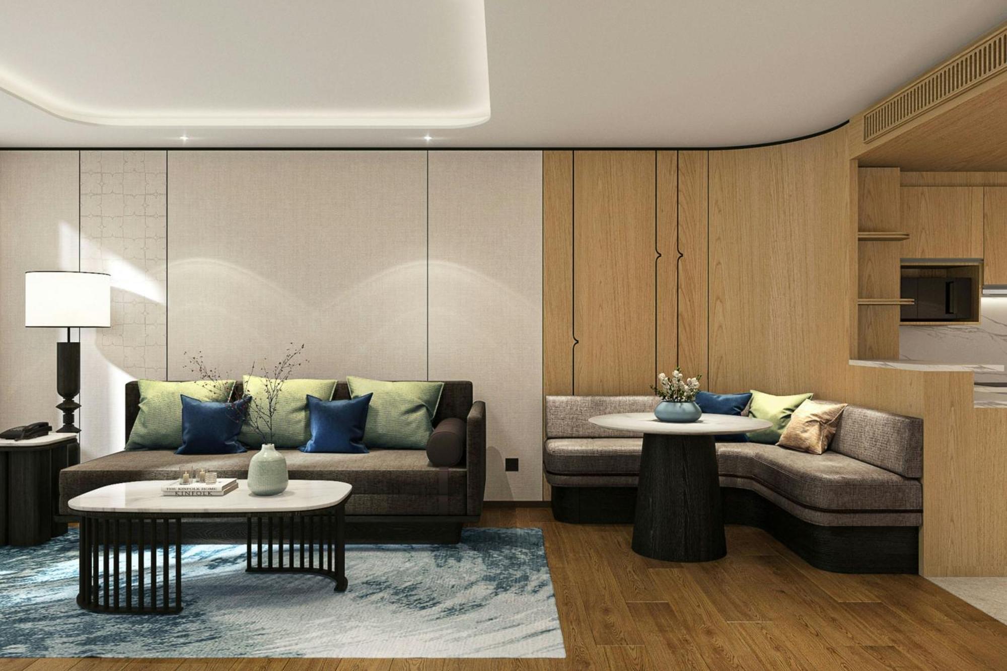Premium-Suite mit 1 Schlafzimmer und Stadtblick