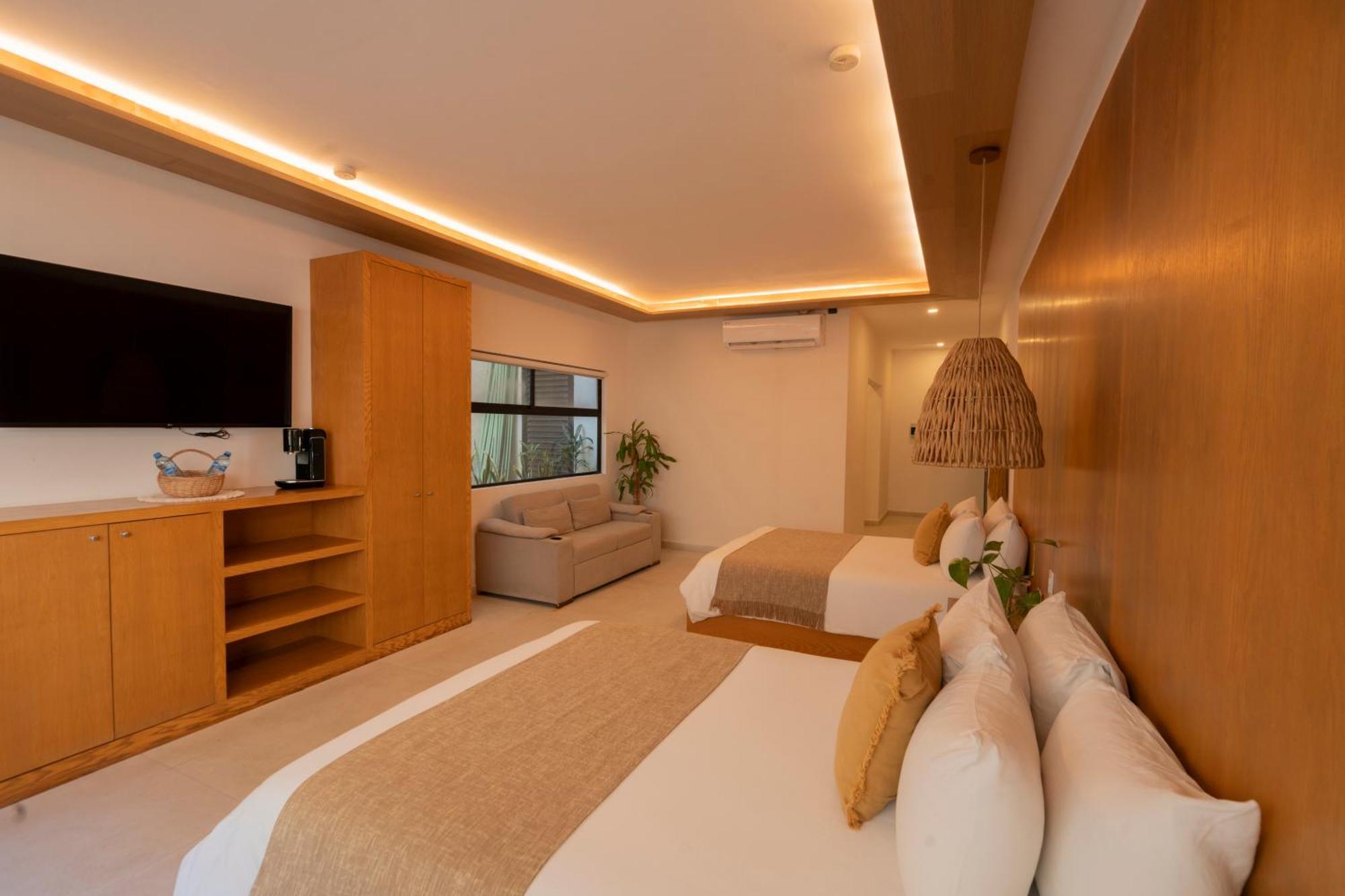 Deluxe Zimmer mit 2 Queensize-Betten