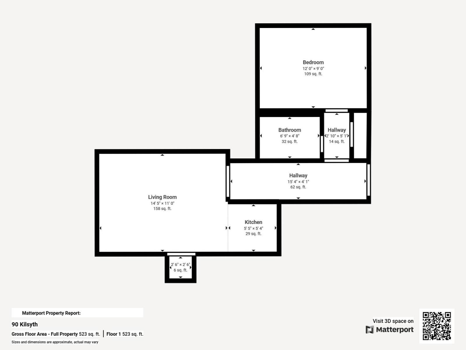 Apartment mit 1 Schlafzimmer