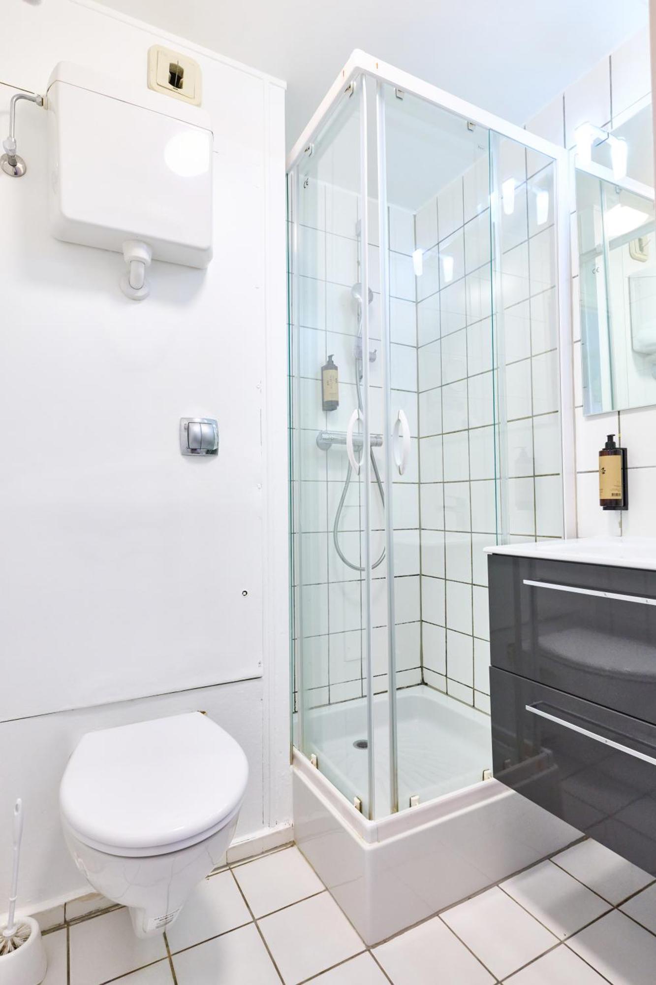 Dreibettzimmer mit 3 Einzelbetten