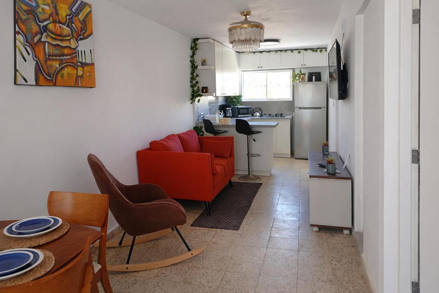 Apartment mit 2 Schlafzimmern und Meerblick