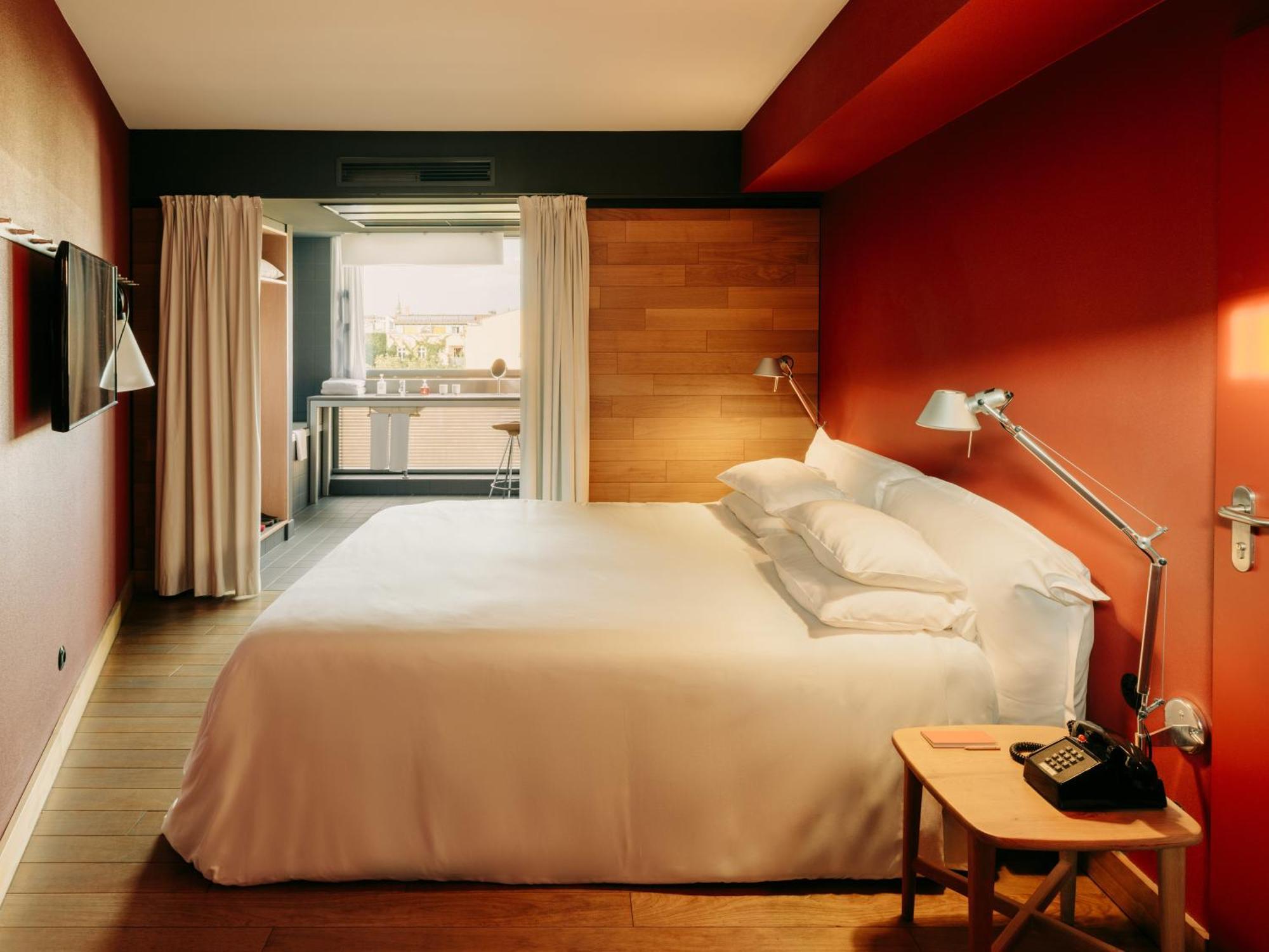 Eckzimmer mit Doppelbett