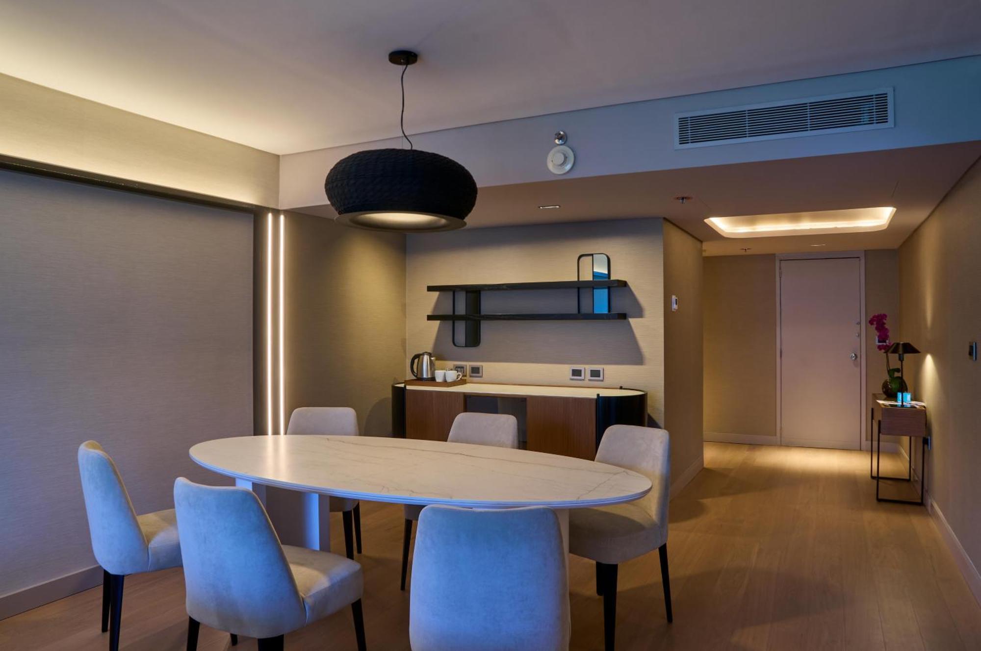 Ecksuite mit 1 Schlafzimmer und Kingsize-Bett