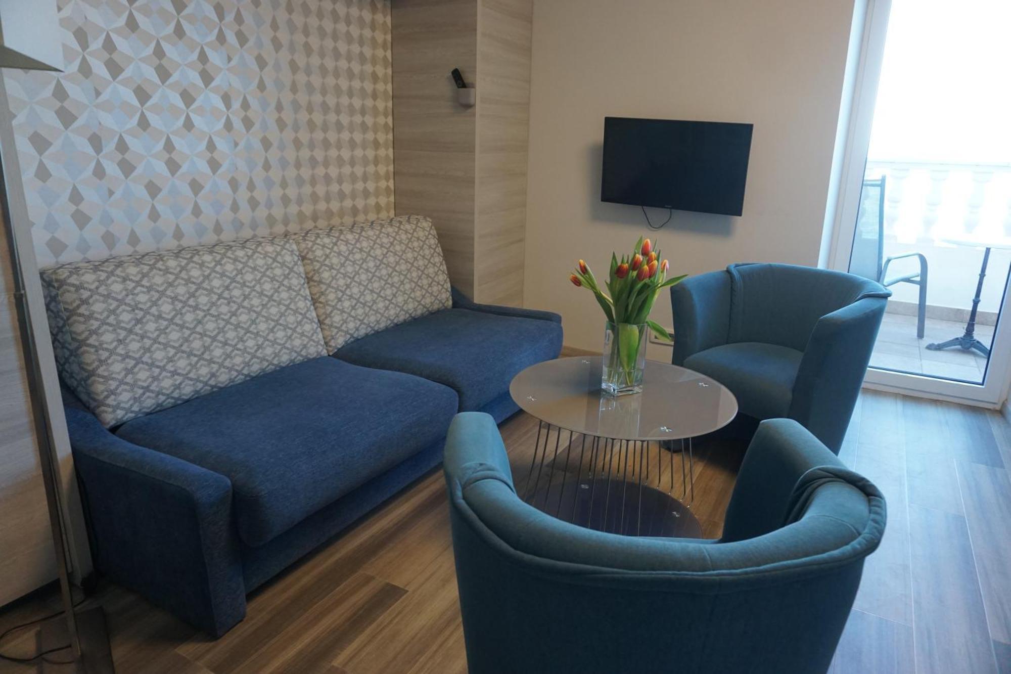 Junior Suite mit Balkon und Meerblick
