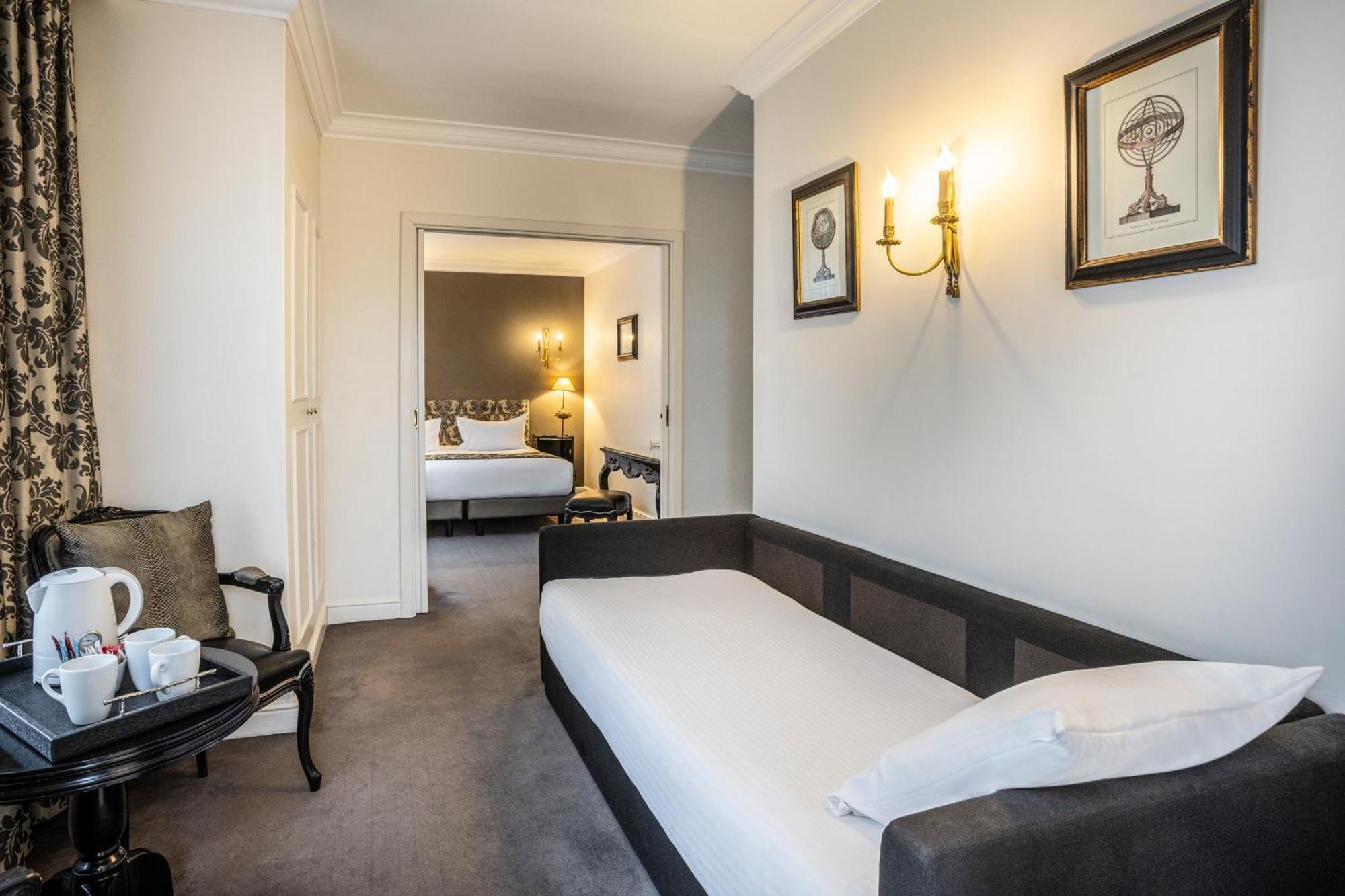Suite mit 1 Schlafzimmer mit Kingsize-Bett und Schlafsofa