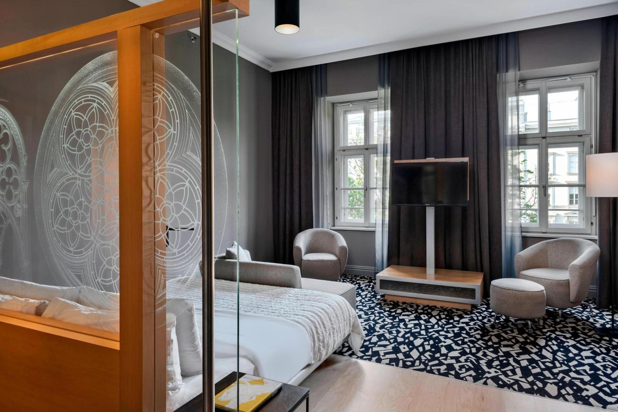 Executive Zimmer mit Stadtblick