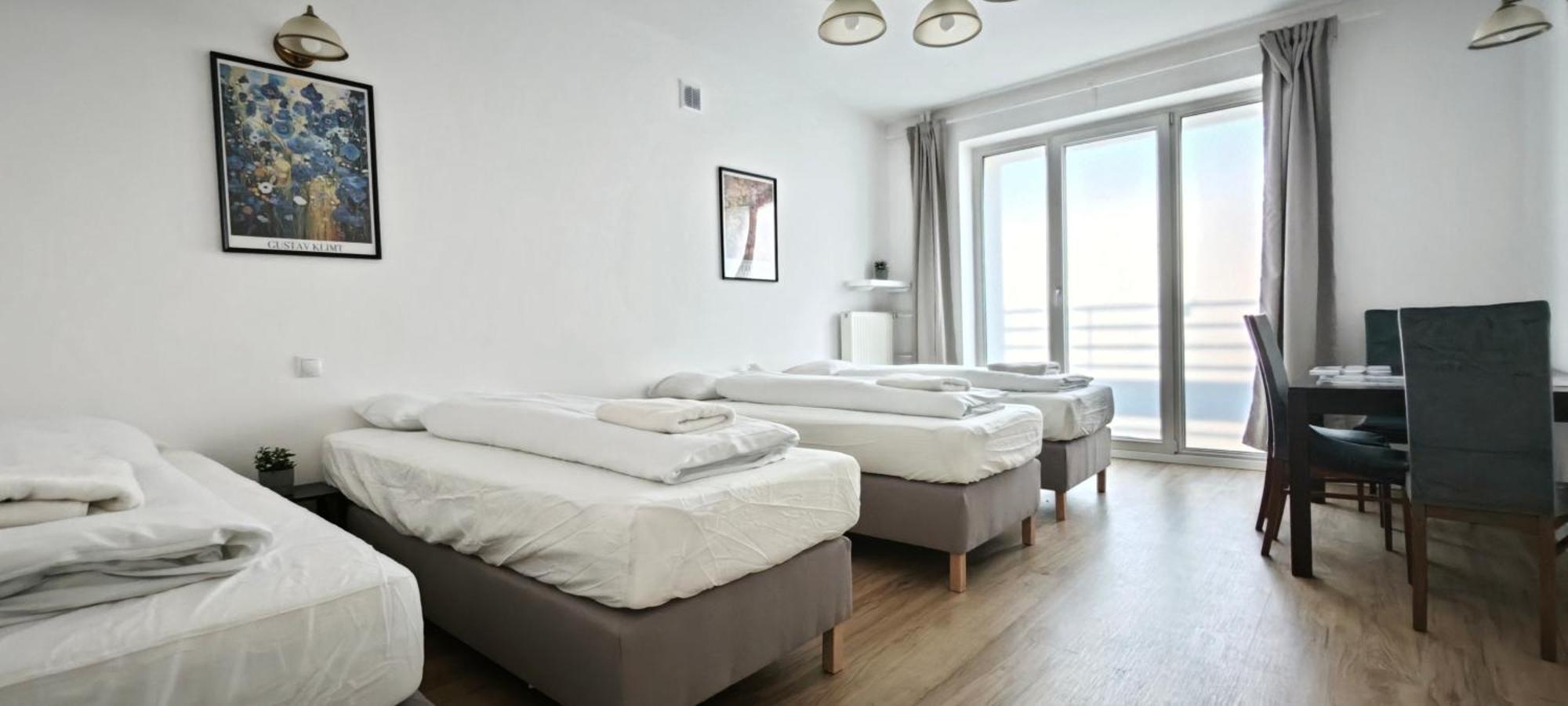 Apartment mit 2 Schlafzimmern und Stadtblick
