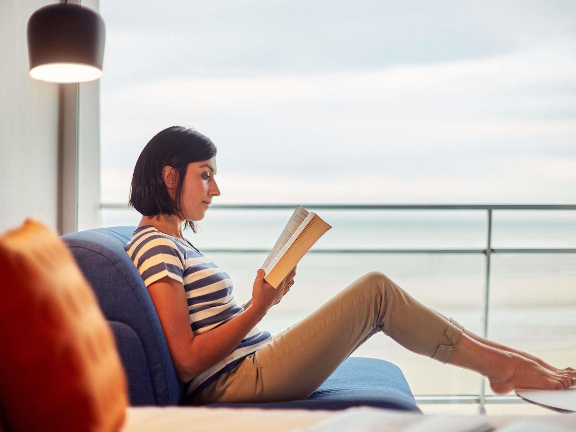 Superior Zimmer mit Doppelbett, Schlafsofa, Meerblick und Balkon