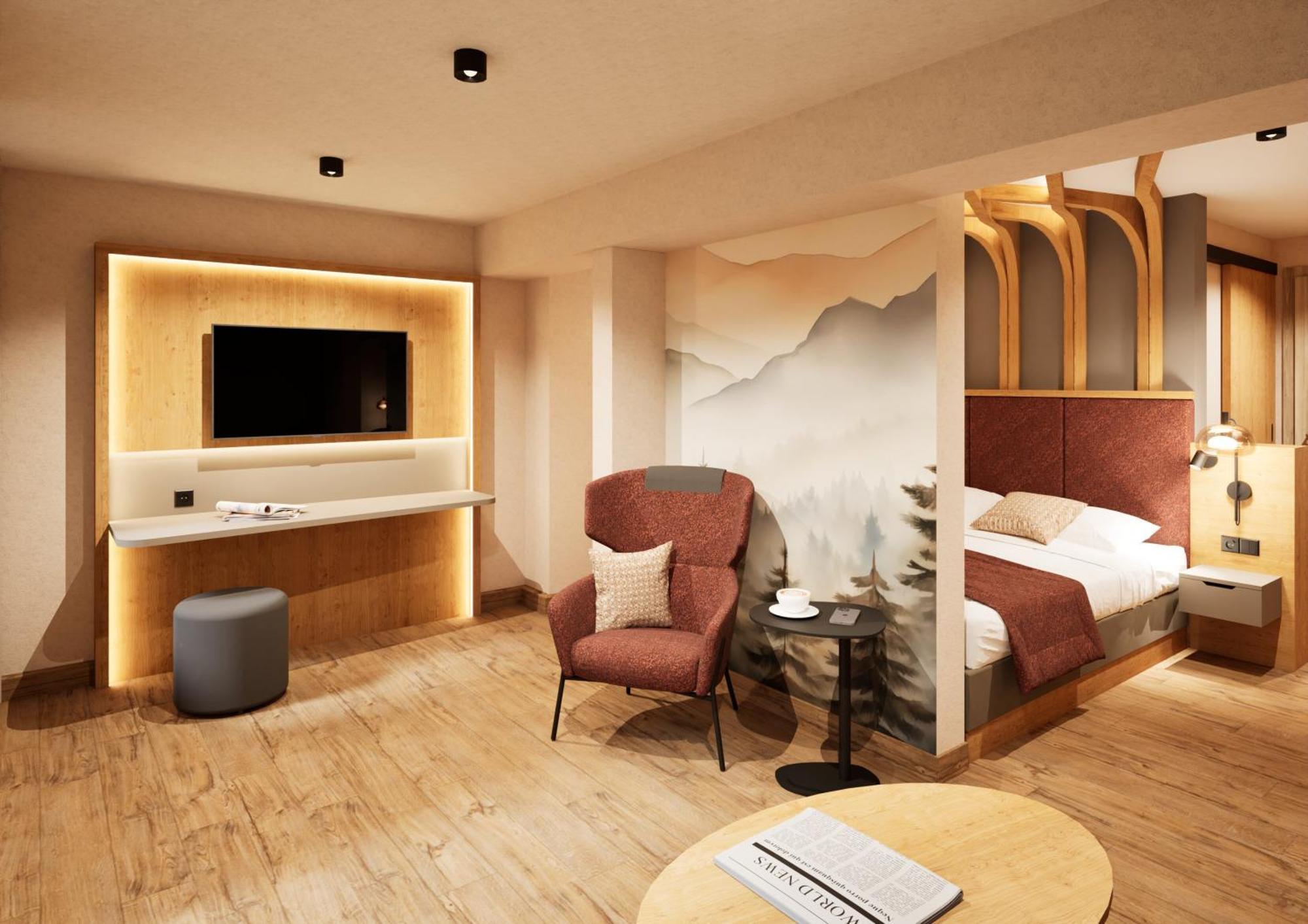 Deluxe Doppelzimmer mit Balkon