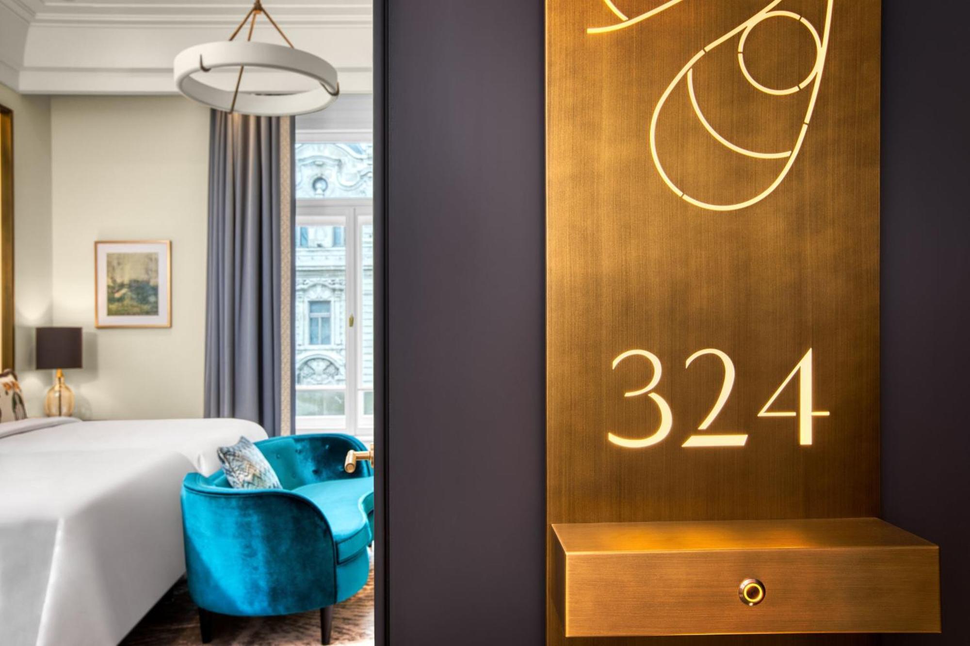 Deluxe Zweibettzimmer mit Stadtblick