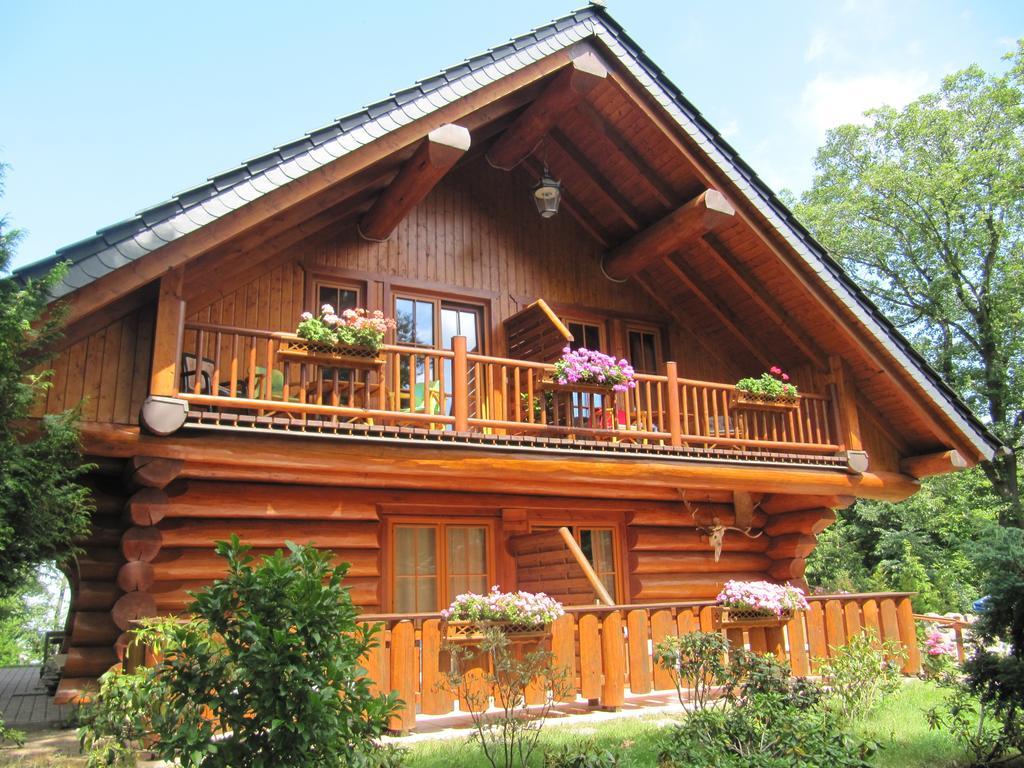 Doppelzimmer mit Terrasse - Blockhaus