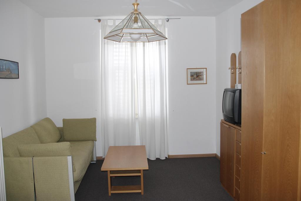 Apartment mit Gartenblick