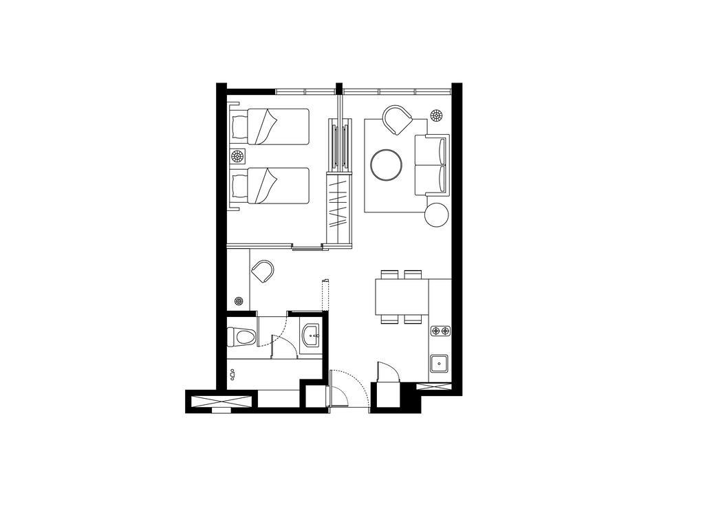 Executive mit 1 Schlafzimmer