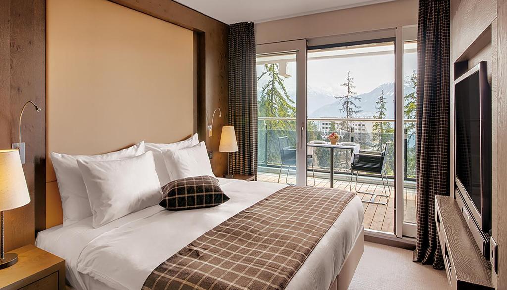 Suite mit Bergblick