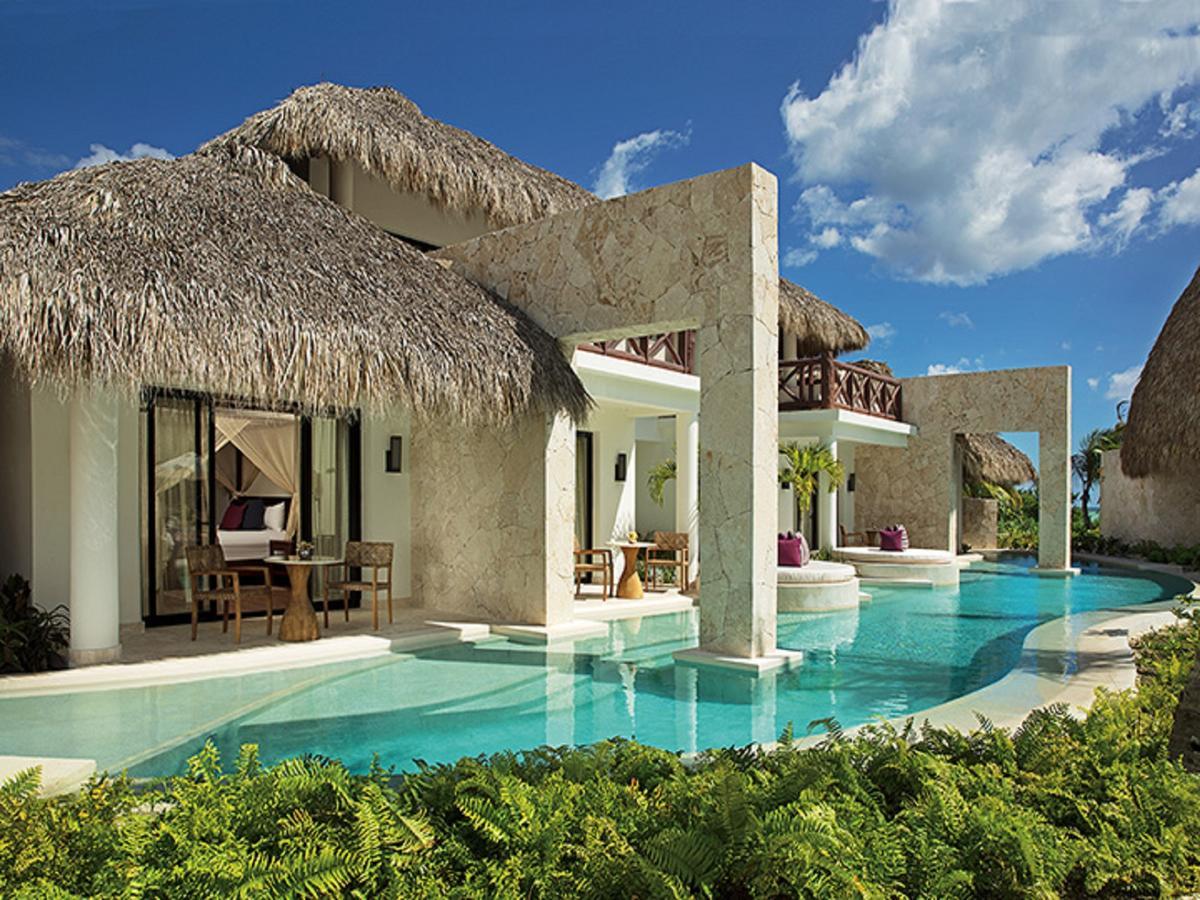 Bungalow Suite mit direktem Poolzugang und Poolblick - Preferred Club