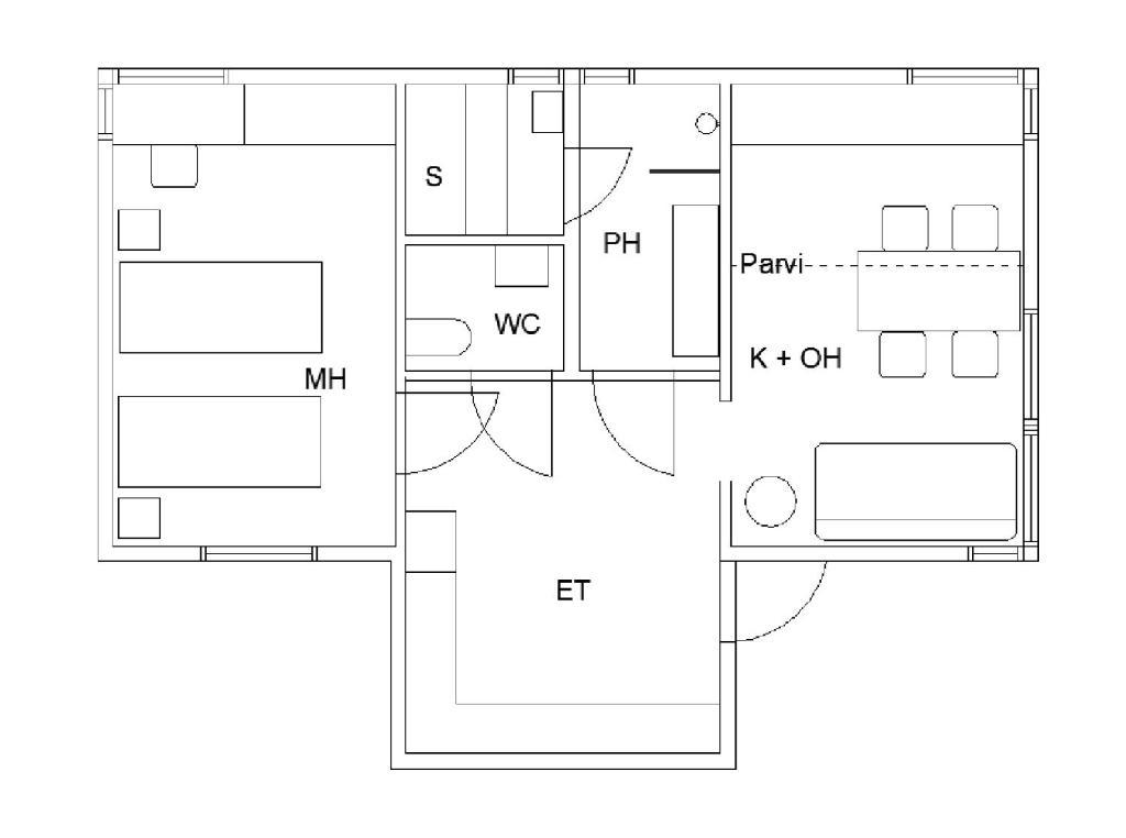 Villa mit 1 Schlafzimmer