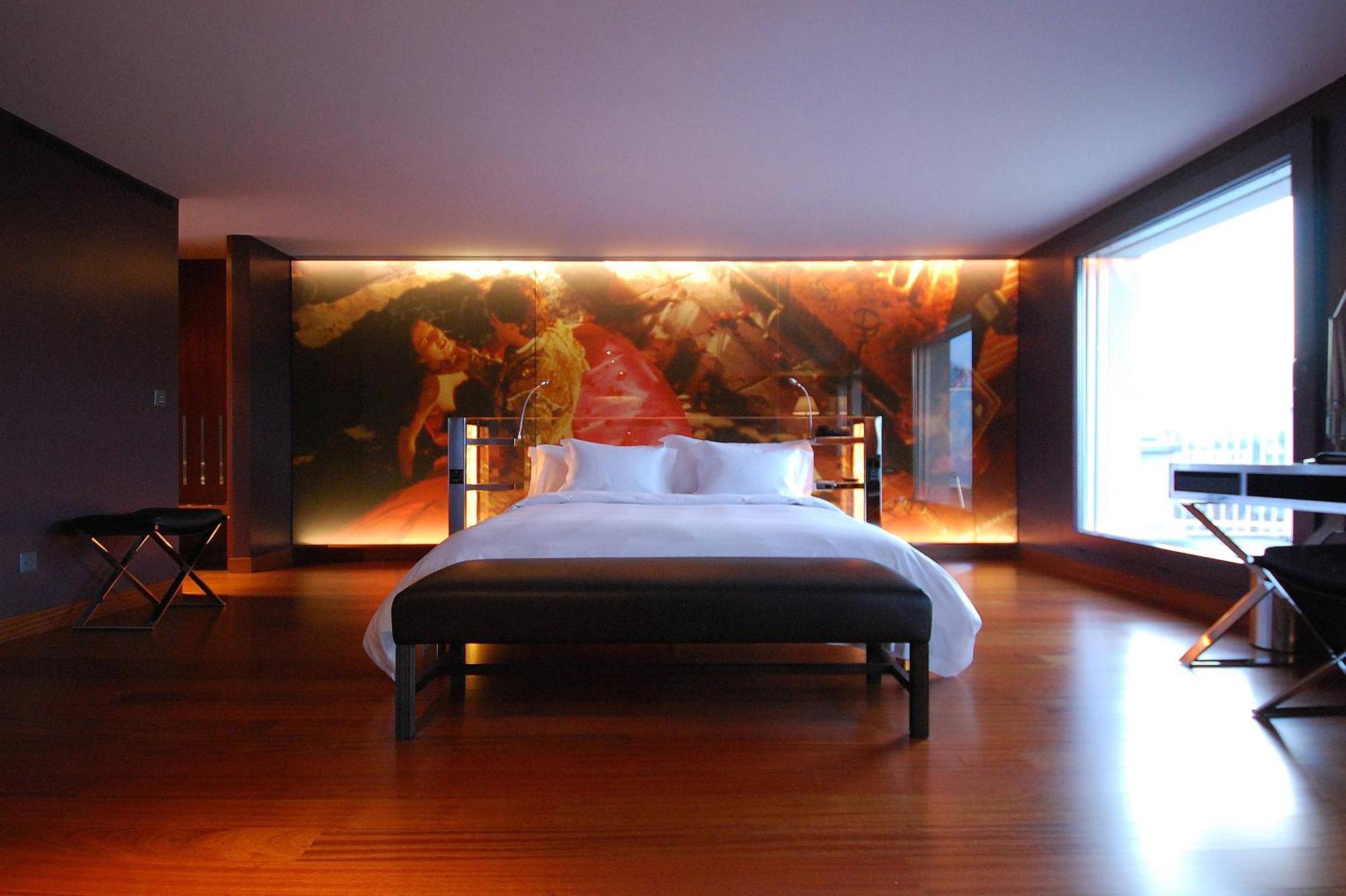 Deluxe Penthouse-Junior Suite mit Kingsize-Bett und Balkon