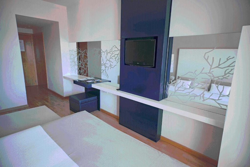 Doppel-/Zweibettzimmer mit Meerblick